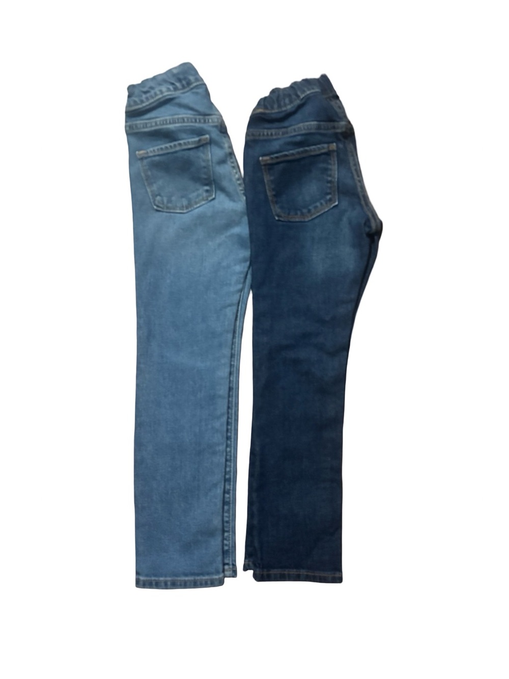 Old Navy Two-Tone Kids Jeans in Light Blue and Dark Blue